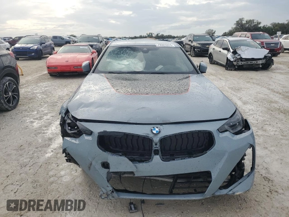 2022 BMW 2 Series 230i with VIN 3MW23CM02N8C35067, listed as a Copart auction lot 79323374 with 77,259 mi miles and Non Repairable. Bid and sale history available at carsss.com. Image 5.