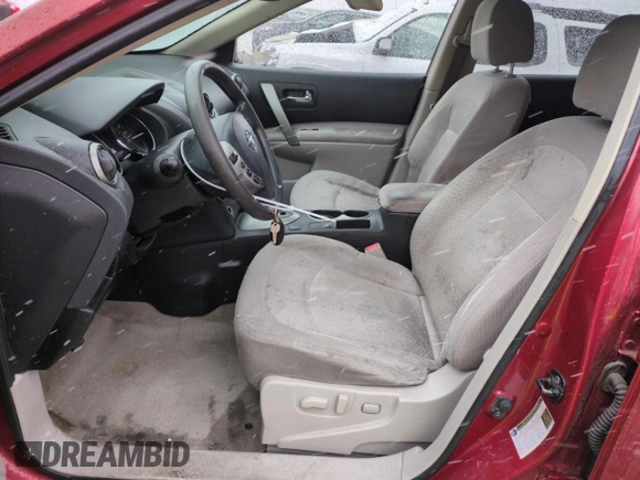 2012 Nissan Rogue SL with VIN JN8AS5MT5CW299068, listed as a Copart auction lot 46318075 with 210,594 mi miles and Salvage Title. Bid and sale history available at DreamBid. Image 7.