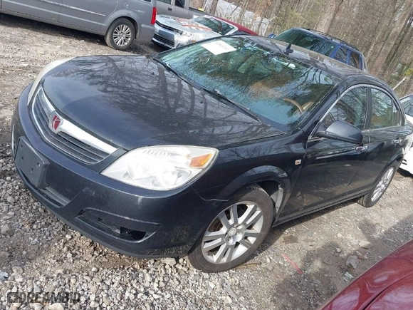 2009 Saturn Aura XR with VIN 1G8ZV57B19F181529, listed as a IAAI auction lot 41865101 with 214,984 mi miles. Bid and sale history available at carsss.com. Image 2.