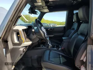 2023 Ford Bronco with VIN 1FMEE5DH2PLB00979, listed as a Copart auction lot 56652305 with 31,653 mi miles and Salvage title. Bid and sale history available at DreamBid. Image 7.
