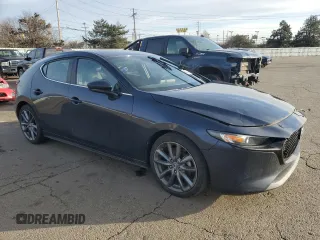 2019 Mazda 3 with VIN JM1BPALM3K1108909, listed as a Copart auction lot 44447385 with 109,442 mi miles and Salvage title. Bid and sale history available at DreamBid. Image 4.