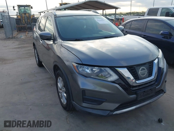 2017 Nissan Rogue SV with VIN KNMAT2MV1HP583081, listed as a IAAI auction lot 42156332 with 105,723 mi miles. Bid and sale history available at carsss.com. Image 1.