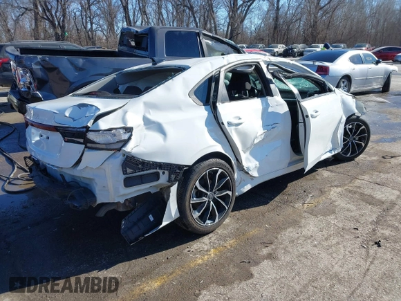 2022 Kia Forte LXS with VIN 3KPF24ADXNE474680, listed as a IAAI auction lot 41406334 with 61,930 mi miles and . Bid and sale history available at DreamBid. Image 4.