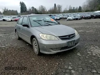 2004 Honda Civic LX with VIN 2HGES15584H528673, listed as a Copart auction lot 88170385 with 218,156 mi miles and Salvage Title. Bid and sale history available at DreamBid. Image 11.