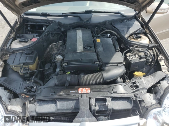 2003 Mercedes-Benz C 230 Kompressor with VIN WDBRN40J53A490800, listed as a Copart auction lot 60752955 with 53,819 mi miles and Salvage title. Bid and sale history available at DreamBid. Image 11.
