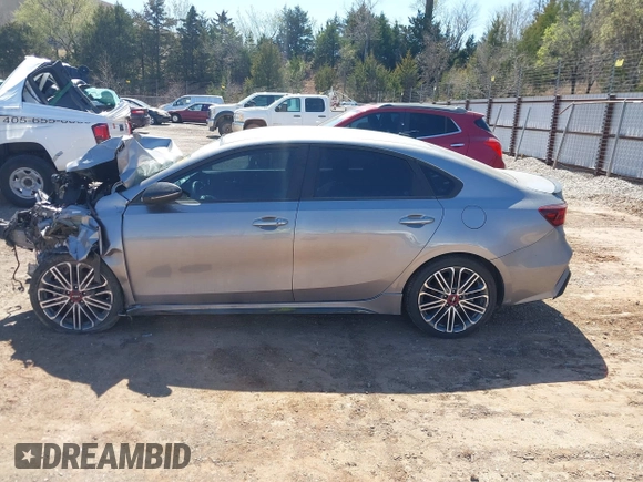 2023 Kia Forte GT with VIN 3KPF44AC7PE545547, listed as a IAAI auction lot 41498936 with 34,203 mi miles and . Bid and sale history available at carsss.com. Image 13.
