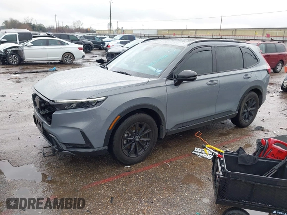 2024 Honda CR-V Sport-L with VIN 7FARS5H89RE001224, listed as a IAAI auction lot 41558506 with 7,607 mi miles and . Bid and sale history available at DreamBid. Image 17.