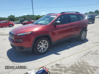 2015 Jeep Cherokee Sport z VIN 1C4PJLABXFW656788, wystawiony jako Copart lot #58090415 z przebiegiem 120 473 mil mil oraz Czysty tytuł • Clean title. Historia ofert i sprzedaży dostępna na DreamBid. Obrazek 1.