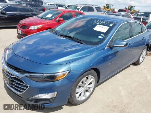2025 Chevrolet Malibu LT with VIN 1G1ZD5ST1SF111729, listed as a IAAI auction lot 42218714 with 21,023 mi miles and . Bid and sale history available at DreamBid. Image 17.