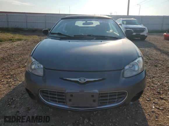 2001 Chrysler Sebring with VIN 1C3EL45U61N654025, listed as a Copart auction lot 71250534 with 125,335 mi miles and Clean Title. Bid and sale history available at DreamBid. Image 5.