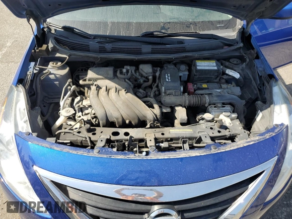 2017 Nissan Versa S Plus with VIN 3N1CN7AP7HL892283, listed as a Copart auction lot 61260695 with 193,544 mi miles and Salvage title. Bid and sale history available at DreamBid. Image 11.