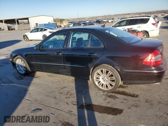 2008 Mercedes-Benz E-Class Sport 5.5L with VIN WDBUF72X48B233543, listed as a Copart auction lot 42362185 with 69,655 mi miles and Salvage Title. Bid and sale history available at carsss.com. Image 2.