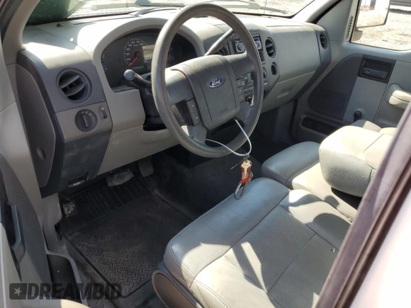 2005 Ford F-150 XL with VIN 1FTRF12W55NB55912, listed as a Copart auction lot 73180894 with 154,232 mi miles and Salvage Title. Bid and sale history available at carsss.com. Image 8.