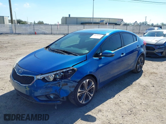 2015 Kia Forte EX with VIN KNAFZ4A85F5307314, listed as a IAAI auction lot 41672202 with 116,890 mi miles. Bid and sale history available at carsss.com. Image 17.