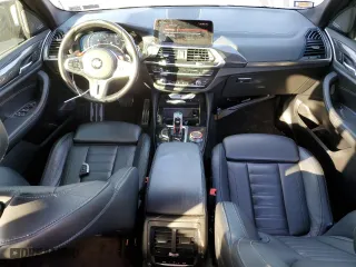 2020 BMW X3 M Competition with VIN 5YMTS0C0XL9B50209, listed as a Copart auction lot 41265124 with 44,516 mi miles. Bid and sale history available at carsss.com. Image 8.