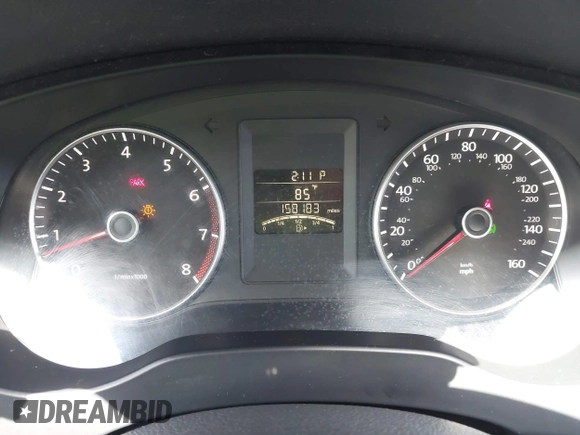 2012 Volkswagen Jetta SE with VIN 3VWDP7AJ6CM391733, listed as a IAAI auction lot 42732512 with 158,183 mi miles and . Bid and sale history available at DreamBid. Image 7.
