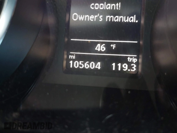 2016 Volkswagen Passat S with VIN 1VWAT7A30GC054269, listed as a IAAI auction lot 41251819 with 105,604 mi miles and . Bid and sale history available at DreamBid. Image 16.