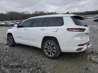 2021 Jeep Grand Cherokee Overland with VIN 1C4RJJDG5M8195683, listed as a Copart auction lot 48133075 with Not provided miles and Salvage title. Bid and sale history available at DreamBid. Image 2.