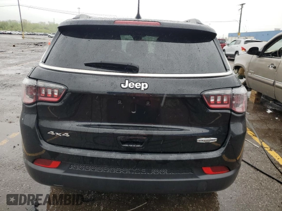 2023 Jeep Compass Latitude z VIN 3C4NJDBN4PT548048, wystawiony jako Copart lot #55705185 z przebiegiem 60 346 mil mil oraz Nie do naprawy • Non repairable. Historia ofert i sprzedaży dostępna na DreamBid. Obrazek 6.