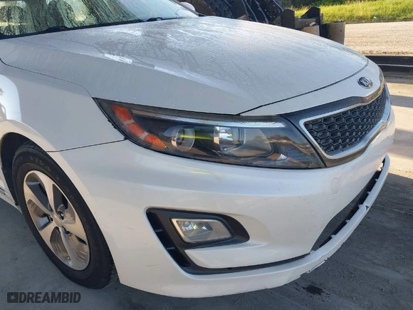 2014 Kia Optima Hybrid LX with VIN KNAGM4AD2E5076127, listed as a IAAI auction lot 40407718 with NaN miles. Bid and sale history available at carsss.com. Image 14.