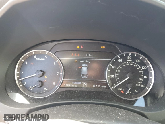 2022 Infiniti QX50 Luxe z VIN 3PCAJ5BA6NF113786, wystawiony jako Copart lot #56567625 z przebiegiem 22 538 mil mil oraz Szkoda całkowita • Salvage title. Historia ofert i sprzedaży dostępna na DreamBid. Obrazek 9.