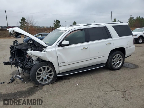 2020 GMC Yukon Denali with VIN 1GKS2CKJ9LR194042, listed as a Copart auction lot 85374154 with 0 mi miles and Salvage Title. Bid and sale history available at carsss.com. Image 1.