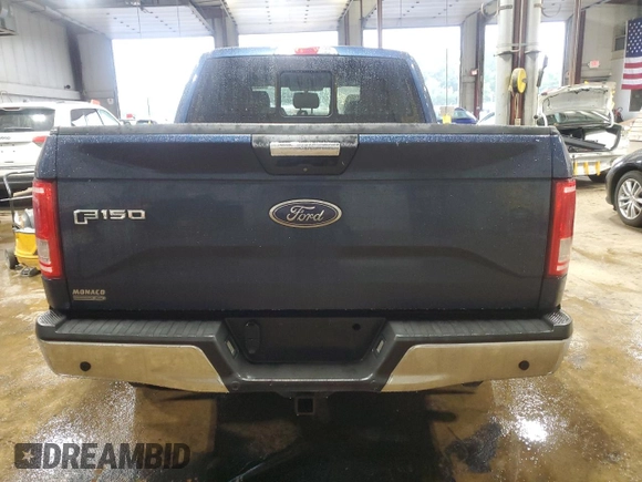 2015 Ford F-150 XLT with VIN 1FTEW1EP4FKD52429, listed as a Copart auction lot 60623615 with 173,605 mi miles and Salvage title. Bid and sale history available at DreamBid. Image 6.