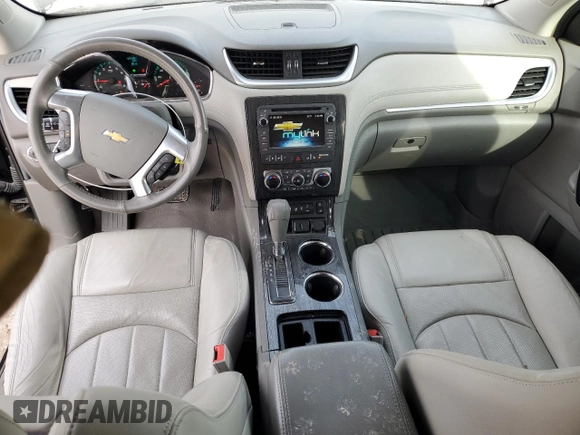 2016 Chevrolet Traverse LTZ with VIN 1GNKVJKD4GJ221628, listed as a Copart auction lot 42177025 with 118,263 mi miles and Salvage Title. Bid and sale history available at DreamBid. Image 8.
