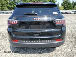 2020 Jeep Compass Latitude with VIN 3C4NJCBB8LT166292, listed as a Copart auction lot 59352365 with 81,397 mi miles and Salvage title. Bid and sale history available at DreamBid. Image 6.