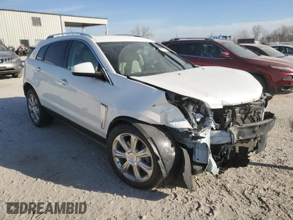 2016 Cadillac SRX Premium Collection with VIN 3GYFNDE36GS507147, listed as a Copart auction lot 84918574 with Not provided miles and Salvage title. Bid and sale history available at DreamBid. Image 4.