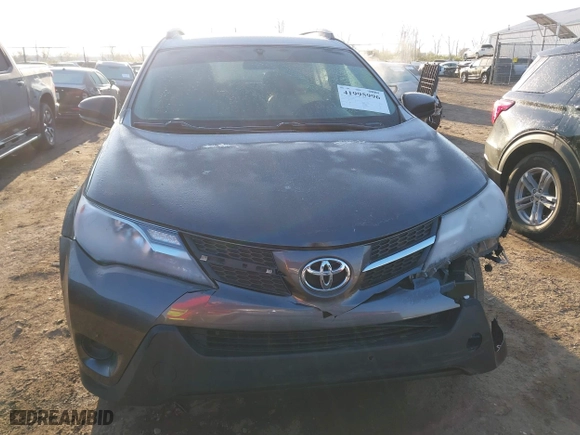 2013 Toyota RAV4 LE with VIN 2T3ZFREV2DW005930, listed as a IAAI auction lot 41995996 with 126,725 mi miles. Bid and sale history available at carsss.com. Image 12.