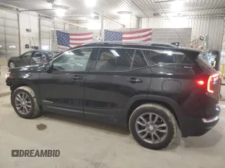 2022 GMC Terrain SLT with VIN 3GKALPEV1NL311962, listed as a Copart auction lot 50881925 with 57,224 mi miles and Salvage Title. Bid and sale history available at carsss.com. Image 2.