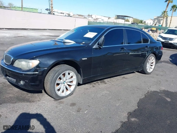 2007 BMW 7 Series 750Li with VIN WBAHN83537DT70322, listed as a IAAI auction lot 41842120 with 166,465 mi miles. Bid and sale history available at carsss.com. Image 13.