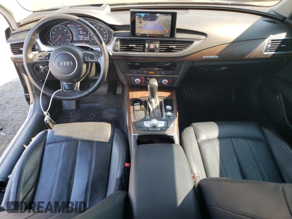 2016 Audi A7 3.0 Prestige with VIN WAU2GAFC5GN004745, listed as a Copart auction lot 61724214 with 106,321 mi miles and Salvage Title. Bid and sale history available at carsss.com. Image 8.