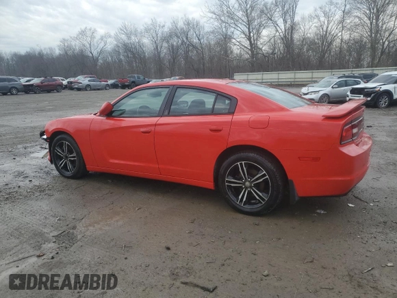 2014 Dodge Charger SXT with VIN 2C3CDXJG2EH123022, listed as a Copart auction lot 47090345 with 203,518 mi miles and Salvage Title. Bid and sale history available at carsss.com. Image 2.