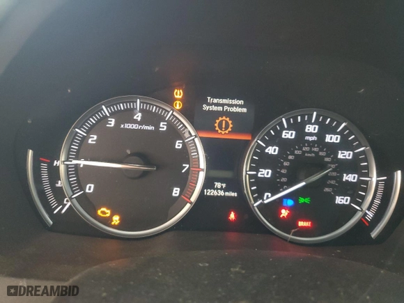 2015 Acura MDX with VIN 5FRYD3H28FB009231, listed as a Copart auction lot 51919065 with 122,636 mi miles and Salvage Title. Bid and sale history available at carsss.com. Image 9.