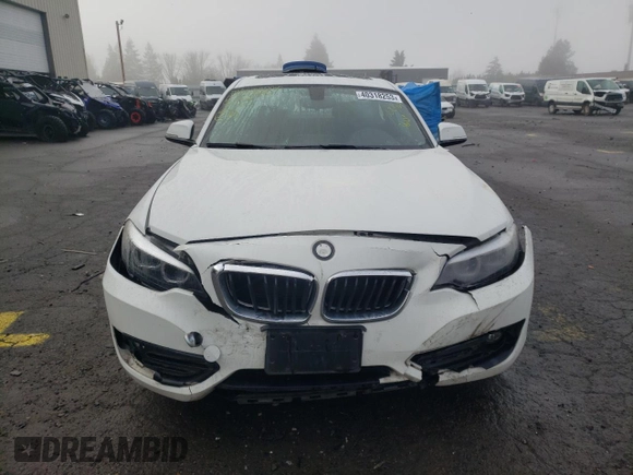 2018 BMW 2 Series 230i with VIN WBA2J1C58JVD09478, listed as a Copart auction lot 40318253 with 45,389 mi miles. Bid and sale history available at carsss.com. Image 5.