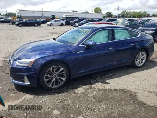 2022 Audi A5 Sportback Premium with VIN WAUABCF53NA033477, listed as a Copart auction lot 59138923 with 25,298 mi miles. Bid and sale history available at carsss.com. Image 1.