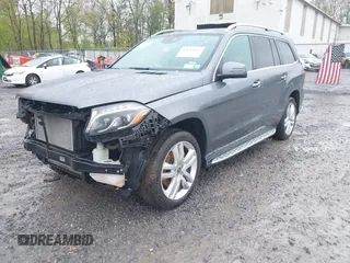 2018 Mercedes-Benz GLS 450 z VIN 4JGDF6EE5JB106257, wystawiony jako IAAI lot #42187413 z przebiegiem 104 217 mil mil oraz . Historia ofert i sprzedaży dostępna na DreamBid. Obrazek 2.