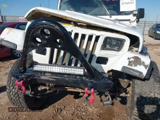 1992 Jeep Wrangler with VIN 2J4FY29S3NJ546994, listed as a IAAI auction lot 41765343 with 191,215 mi miles. Bid and sale history available at carsss.com. Image 6.