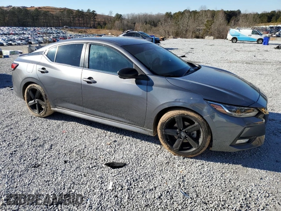 2022 Nissan Sentra SR with VIN 3N1AB8DV7NY210663, listed as a Copart auction lot 89328285 with 57,991 mi miles and Salvage Title. Bid and sale history available at carsss.com. Image 4.