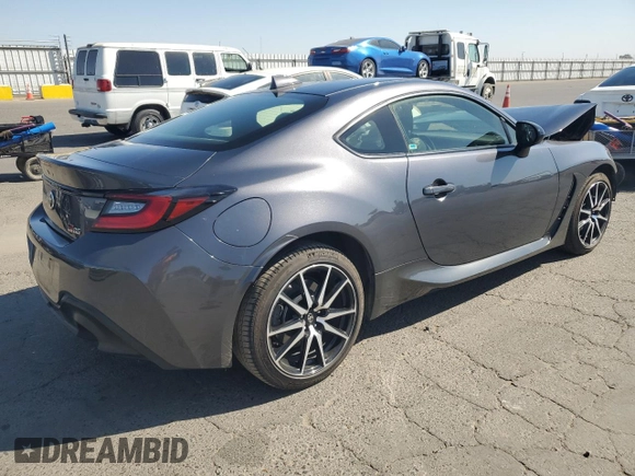 2023 Toyota 86 with VIN JF1ZNBB1XP9762984, listed as a Copart auction lot 74261064 with 18,889 mi miles and Salvage Title. Bid and sale history available at carsss.com. Image 3.