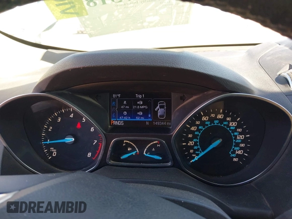 2013 Ford Escape SEL with VIN 1FMCU9HX2DUA71931, listed as a IAAI auction lot 41757318 with 149,344 mi miles. Bid and sale history available at carsss.com. Image 7.