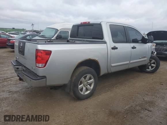 2008 Nissan Titan XE with VIN 1N6AA07C78N302950, listed as a Copart auction lot 87403004 with 180,904 mi miles and Salvage title. Bid and sale history available at DreamBid. Image 3.