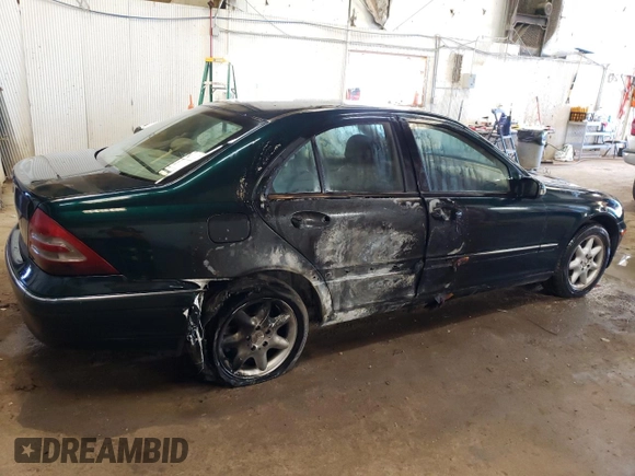 2004 Mercedes-Benz C 320 with VIN WDBRF64J04F547380, listed as a Copart auction lot 79865974 with Not Provided miles and Clean Title. Bid and sale history available at DreamBid. Image 3.