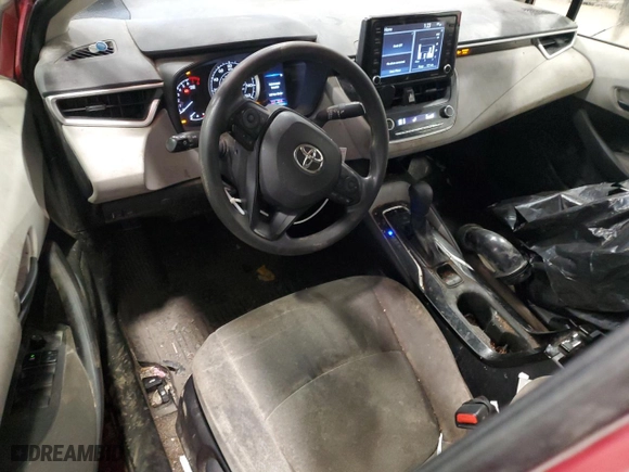 2022 Toyota Corolla LE with VIN JTDEPMAE9NJ227451, listed as a Copart auction lot 49474975 with 93,044 mi miles and Clean Title. Bid and sale history available at carsss.com. Image 8.