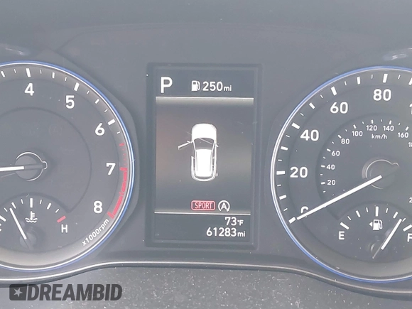 2023 Hyundai Kona SEL with VIN KM8K6CAB6PU977828, listed as a IAAI auction lot 42094972 with 61,283 mi miles and . Bid and sale history available at DreamBid. Image 15.