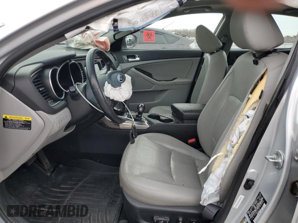 2015 Kia Optima EX with VIN 5XXGN4A73FG439056, listed as a Copart auction lot 48029355 with 81,392 mi miles and Salvage Title. Bid and sale history available at carsss.com. Image 7.
