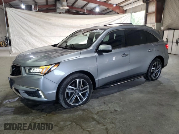 2018 Acura MDX w/Advance/Entertainment Pkg with VIN 5J8YD4H98JL001562, listed as a Copart auction lot 72134414 with 76,937 mi miles and Salvage Title. Bid and sale history available at carsss.com. Image 1.