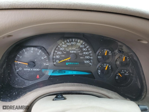 2004 Chevrolet TrailBlazer LT with VIN 1GNDS13S842420511, listed as a Copart auction lot 42740975 with 184,192 mi miles and Salvage Title. Bid and sale history available at carsss.com. Image 9.
